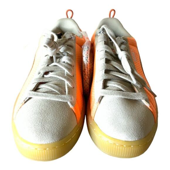 Puma Suede Classics RARE Hill Camp Shoes Men's Size 10.5 Citrus Low Top Sneakers - Picture 6 of 11